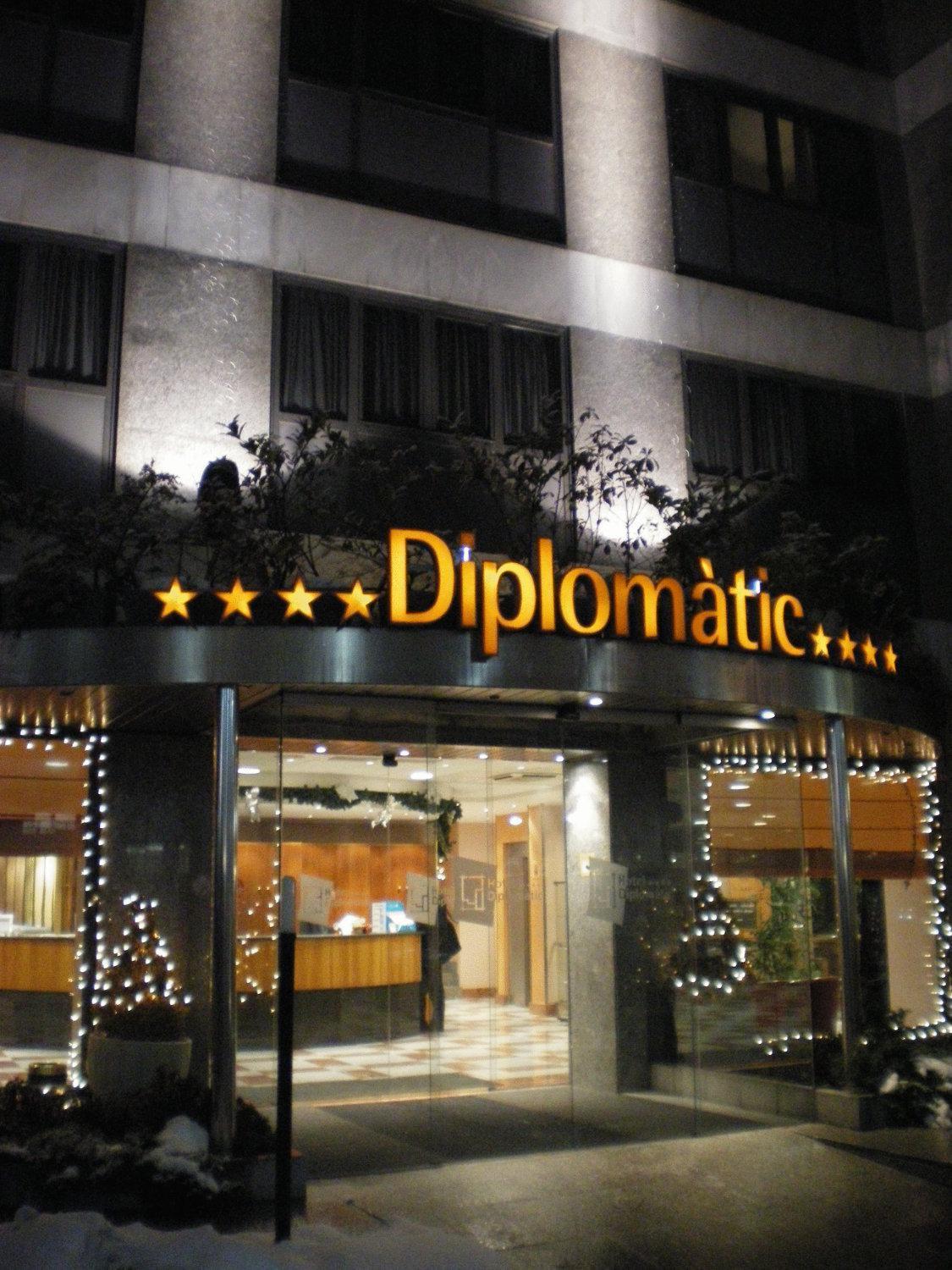 Zenit Diplomatic Otel Andorra la Vella Dış mekan fotoğraf